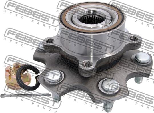 Febest 0482-V75F - Ступица колеса, поворотный кулак autospares.lv