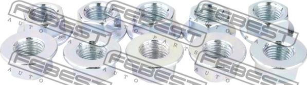 Febest 0431-004-PCS10 - Болт регулировки развала колёс autospares.lv