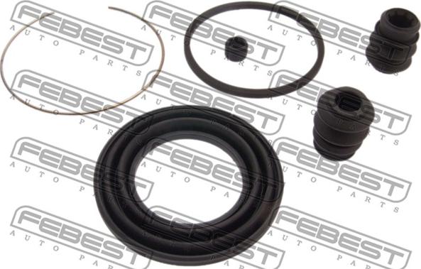 Febest 0475-EAF - Ремкомплект, тормозной суппорт autospares.lv