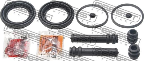 Febest 0475-V97R - Ремкомплект, тормозной суппорт autospares.lv