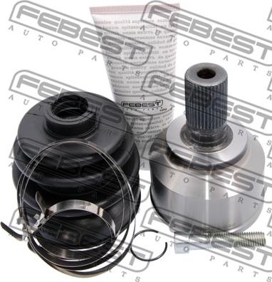 Febest 0510-040 - Шарнирный комплект, ШРУС, приводной вал autospares.lv