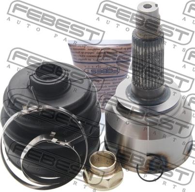 Febest 0510-042 - Шарнирный комплект, ШРУС, приводной вал autospares.lv