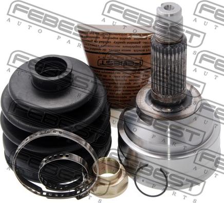 Febest 0510-050 - Шарнирный комплект, ШРУС, приводной вал autospares.lv