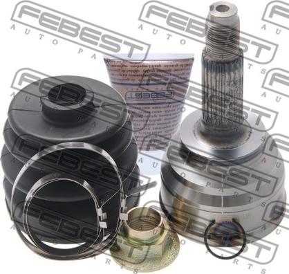 Febest 0510-001 - Шарнирный комплект, ШРУС, приводной вал autospares.lv