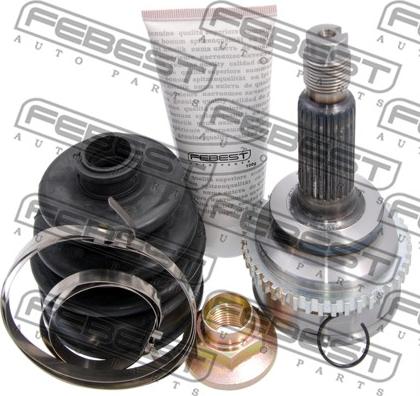 Febest 0510-014A44 - Шарнирный комплект, ШРУС, приводной вал autospares.lv