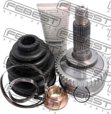 Febest 0510-018A44 - Шарнирный комплект, ШРУС, приводной вал autospares.lv