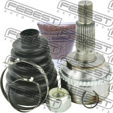 Febest 0510-ERA44 - Шарнирный комплект, ШРУС, приводной вал autospares.lv