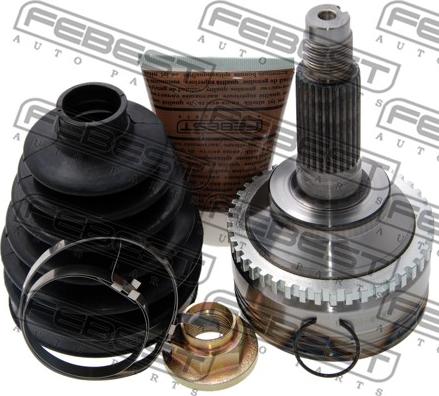 Febest 0510-MPVLW3A44 - Шарнирный комплект, ШРУС, приводной вал autospares.lv