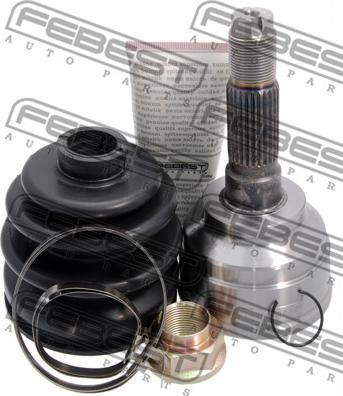 Febest 0510-MPV - Шарнирный комплект, ШРУС, приводной вал autospares.lv