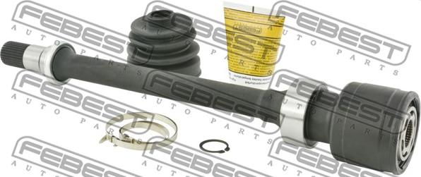 Febest 0511-CX5MTRH - Шарнирный комплект, ШРУС, приводной вал autospares.lv