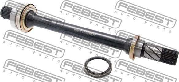 Febest 0512-6GG - Приводной вал autospares.lv