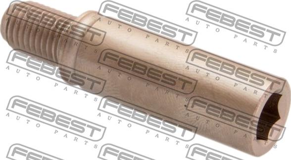 Febest 0574-MZ6F - Направляющий болт, корпус скобы тормоза autospares.lv