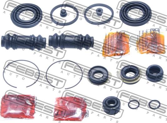 Febest 0575-GFR - Ремкомплект, тормозной суппорт autospares.lv