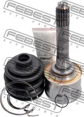 Febest 0610-004 - Шарнирный комплект, ШРУС, приводной вал autospares.lv