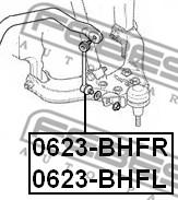 Febest 0623-BHFL - Тяга / стойка, стабилизатор autospares.lv