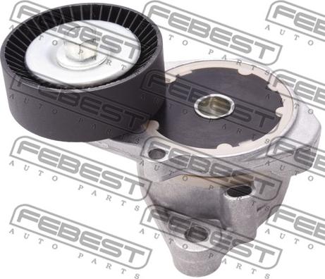 Febest 0190-URS206 - Натяжитель, поликлиновый ремень autospares.lv