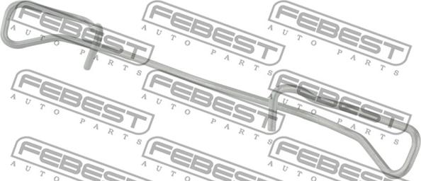 Febest 0103-001 - Пружина, колодки дискового тормоза autospares.lv