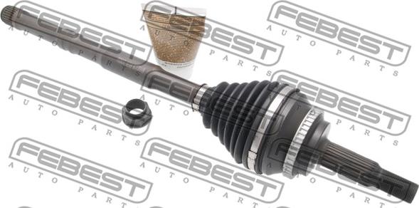 Febest 0114-ACV30A48 - Шарнирный комплект, ШРУС, приводной вал autospares.lv