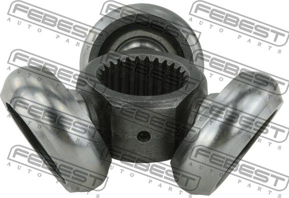 Febest 0116-GSV40 - Трипоид, муфта с шипами, приводной вал autospares.lv