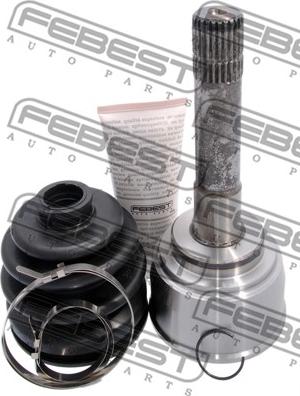 Febest 0110-059 - Шарнирный комплект, ШРУС, приводной вал autospares.lv