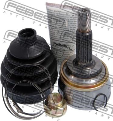 Febest 0110-054 - Шарнирный комплект, ШРУС, приводной вал autospares.lv