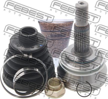 Febest 0110-055 - Шарнирный комплект, ШРУС, приводной вал autospares.lv