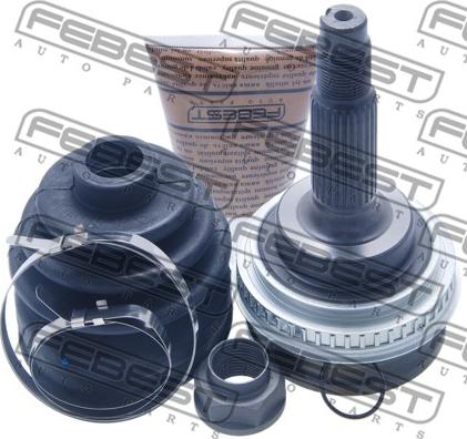 Febest 0110-010A48 - Шарнирный комплект, ШРУС, приводной вал autospares.lv