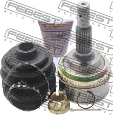 Febest 0110-018A48 - Шарнирный комплект, ШРУС, приводной вал autospares.lv