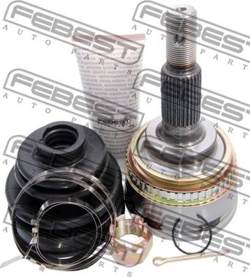 Febest 0110-013A48 - Шарнирный комплект, ШРУС, приводной вал autospares.lv