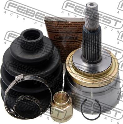 Febest 0110-083 - Шарнирный комплект, ШРУС, приводной вал autospares.lv