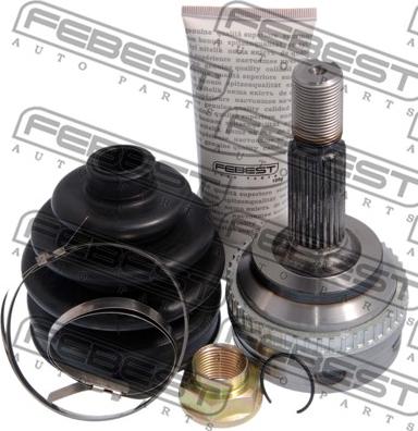 Febest 0110-035A48 - Шарнирный комплект, ШРУС, приводной вал autospares.lv