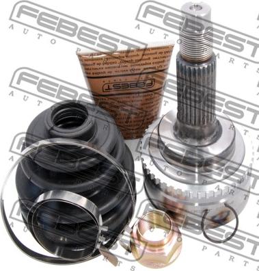 Febest 0110-037A48 - Шарнирный комплект, ШРУС, приводной вал autospares.lv