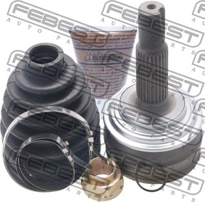 Febest 0110-1NZFE - Шарнирный комплект, ШРУС, приводной вал autospares.lv