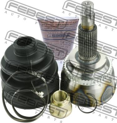 Febest 0110-AVV50A48 - Шарнирный комплект, ШРУС, приводной вал autospares.lv