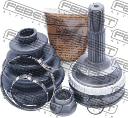 Febest 0110-NCP10A48 - Шарнирный комплект, ШРУС, приводной вал autospares.lv