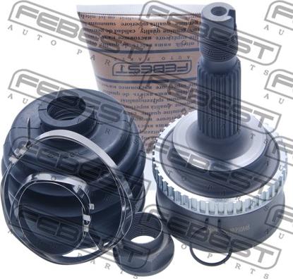 Febest 0110-NLP10A48 - Шарнирный комплект, ШРУС, приводной вал autospares.lv