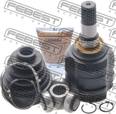 Febest 0111-001 - Шарнирный комплект, ШРУС, приводной вал autospares.lv