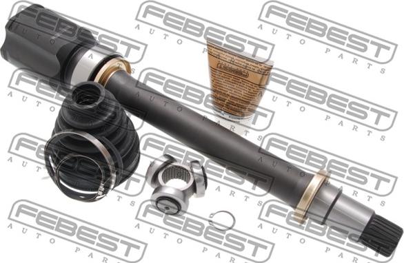 Febest 0111-ACA38RH - Шарнирный комплект, ШРУС, приводной вал autospares.lv