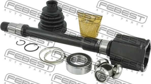 Febest 0111-ACV40RH - Шарнирный комплект, ШРУС, приводной вал autospares.lv