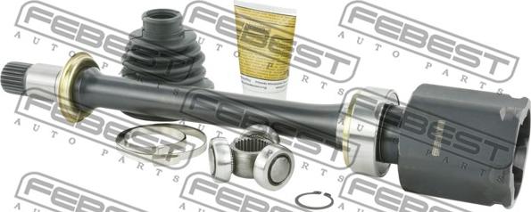 Febest 0111-ACV30RH - Шарнирный комплект, ШРУС, приводной вал autospares.lv