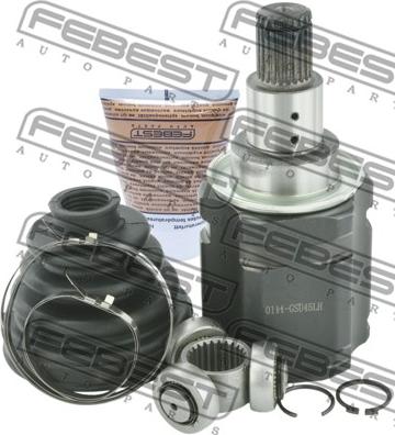 Febest 0111-GSU45LH - Шарнирный комплект, ШРУС, приводной вал autospares.lv