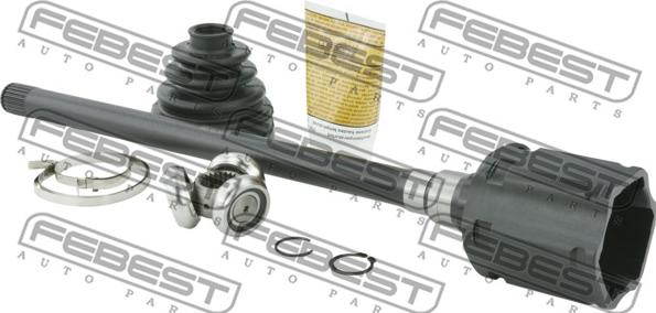 Febest 0111-GSU40RH - Шарнирный комплект, ШРУС, приводной вал autospares.lv