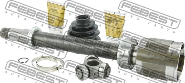 Febest 0111-GSX30RH - Шарнирный комплект, ШРУС, приводной вал autospares.lv