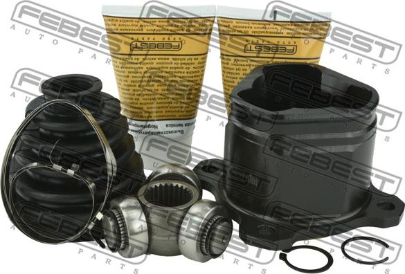 Febest 0111-GX100R - Шарнирный комплект, ШРУС, приводной вал autospares.lv