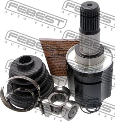 Febest 0111-MCV30LH - Шарнирный комплект, ШРУС, приводной вал autospares.lv