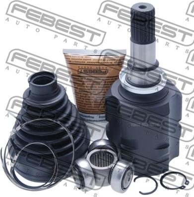 Febest 0111-NZE140 - Шарнирный комплект, ШРУС, приводной вал autospares.lv