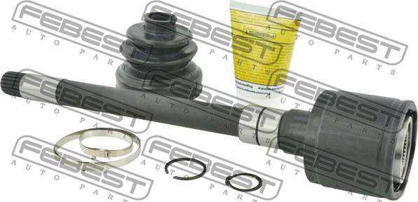 Febest 0111-ST215RH - Шарнирный комплект, ШРУС, приводной вал autospares.lv