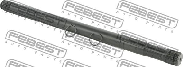 Febest 0112-ZZT251LH - Приводной вал autospares.lv