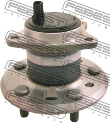 Febest 0182-ACV40RLH - Ступица колеса, поворотный кулак autospares.lv