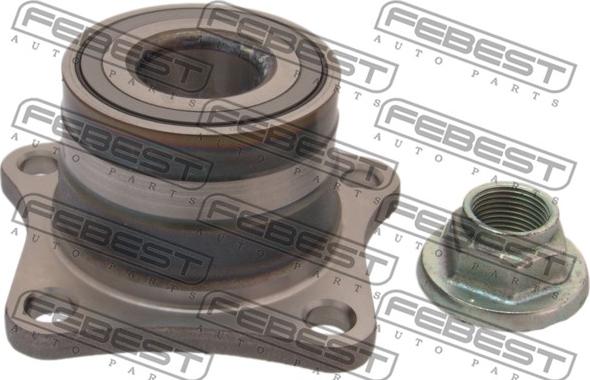 Febest 0182-AE100R - Ступица колеса, поворотный кулак autospares.lv